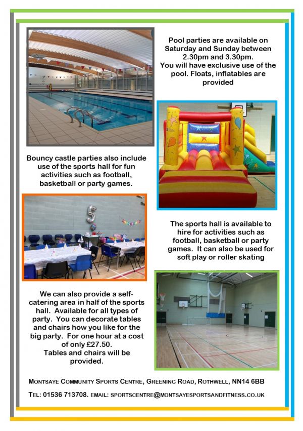 Birthday Party Brochure 2023 Page 2