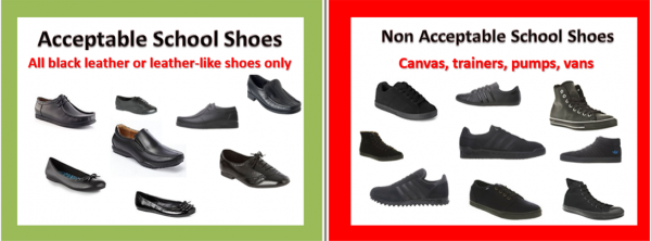 Shoe uniform Jul18